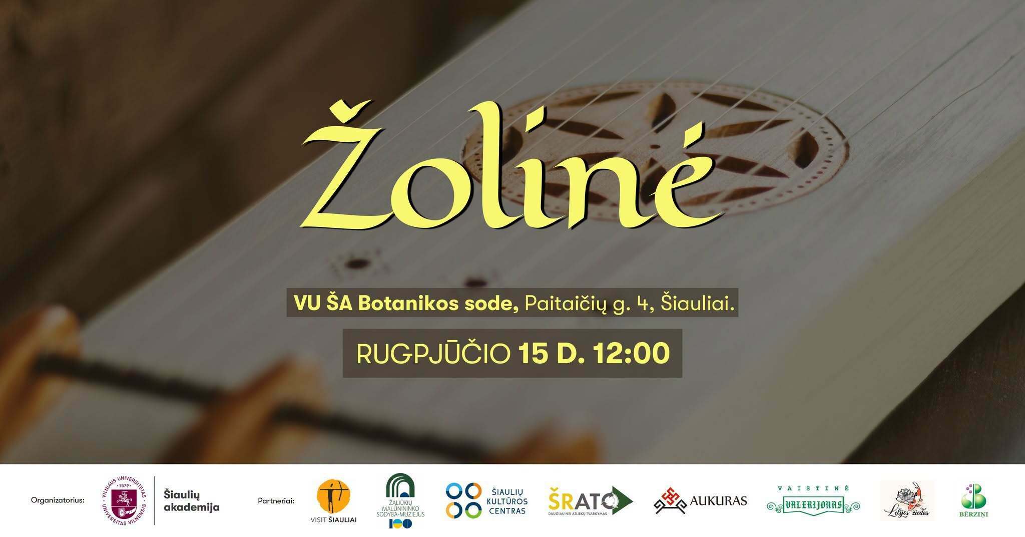 Žolinės šventė Botanikos sode