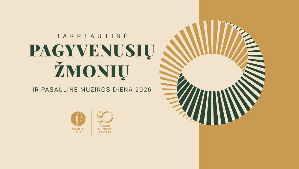 Tarptautinės pagyvenusių žmonių ir Pasaulinės muzikos dienos renginių programa