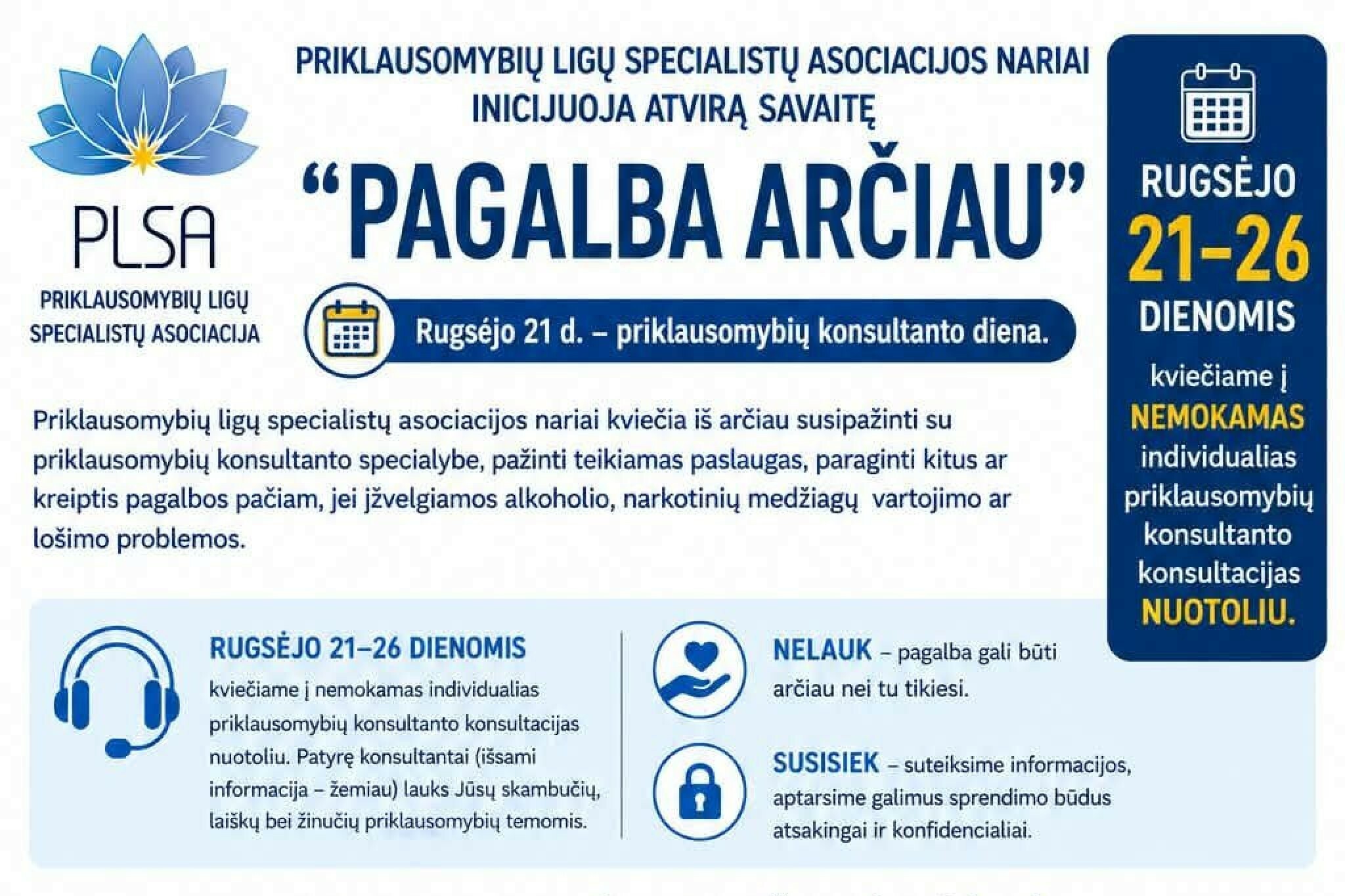 Priklausomybių ligų specialistų asociacijos...