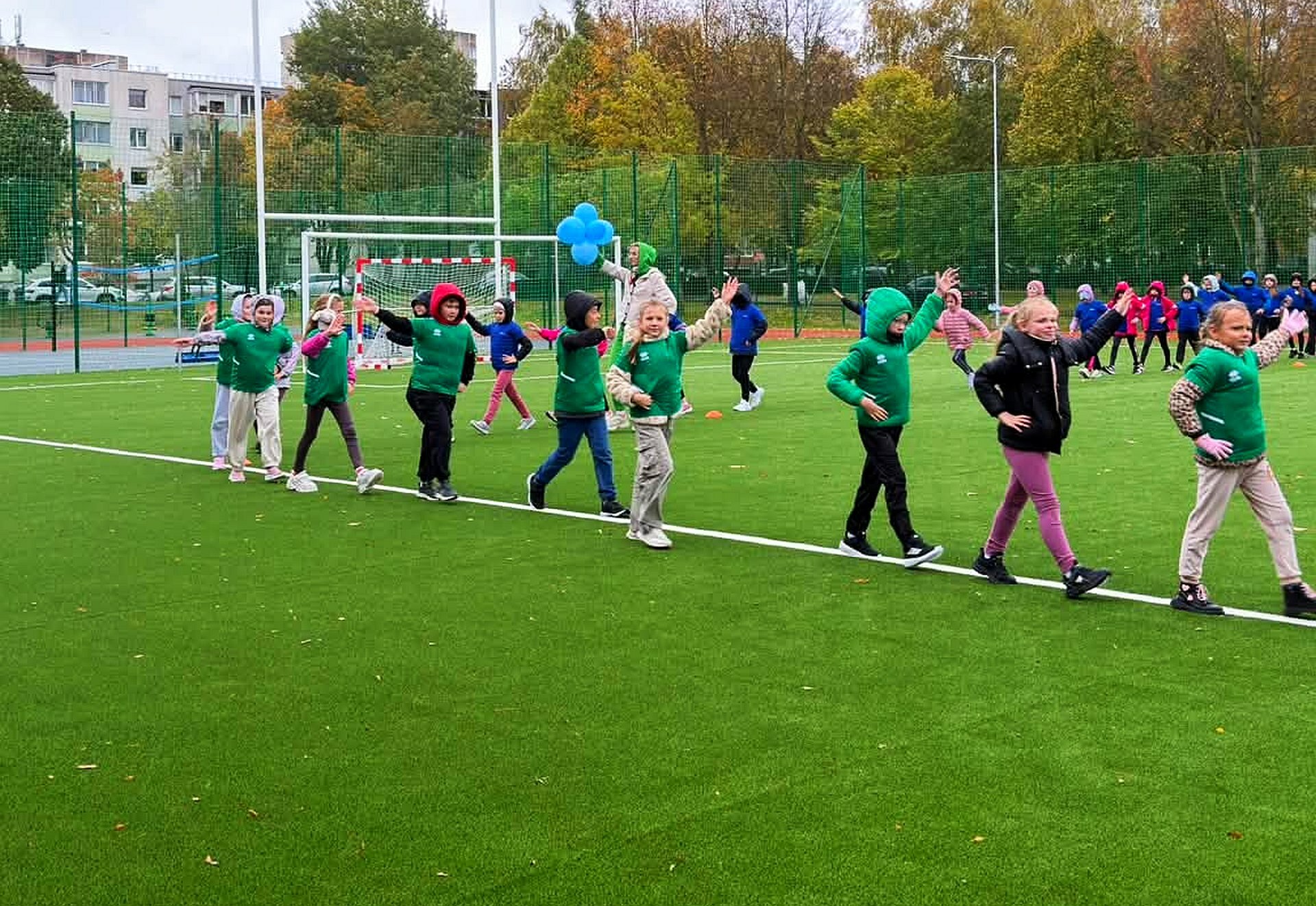 Dar viena atnaujinta sporto erdvė Šiauliuose!