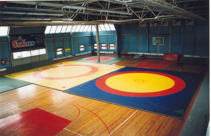 Wrestling hall of Siauliai sports center "Atzalynas"