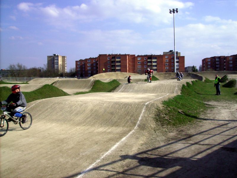 BMX-трасса (для малых велосипедов) Шяуляйского Центра спорта «Дубиса»